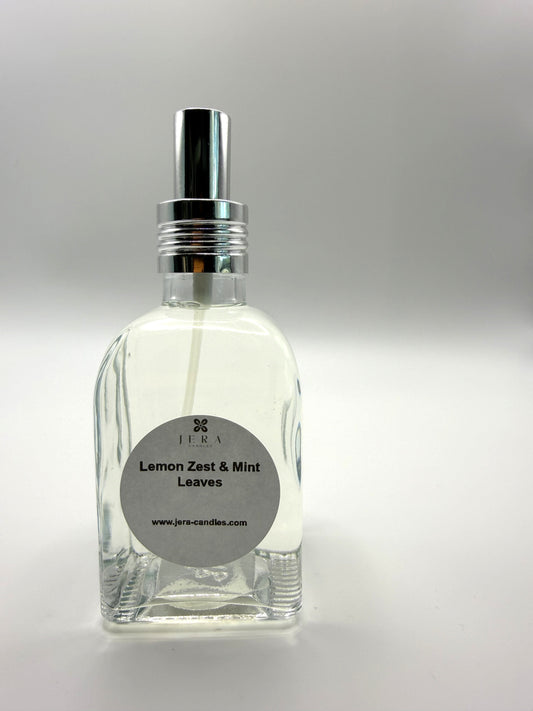 Lemon Zest & Mint Leaves